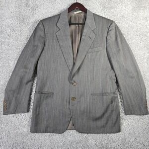 Canali Blazer Mens‎ 42R Gray Virgin Wool Sport Coat Italian Luxury Old Money